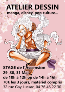 stage dessin grenoble mai ascension